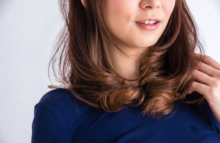 パサつくくせ毛も綺麗にまとまりやすいようにカット | 新鎌ヶ谷の美容室なら癒しの空間を整えたle repos